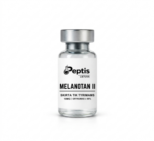 Melanotan II, MT 2 peptidas Lietuvoje įdegiui