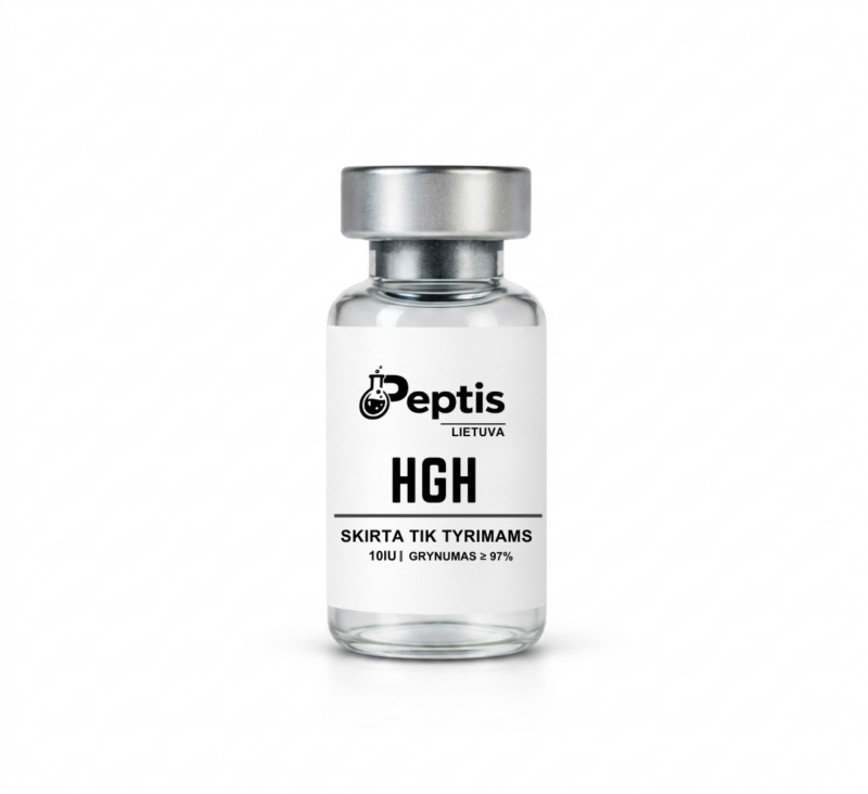 HGH Augimo hormono peptidas Lietuvoje