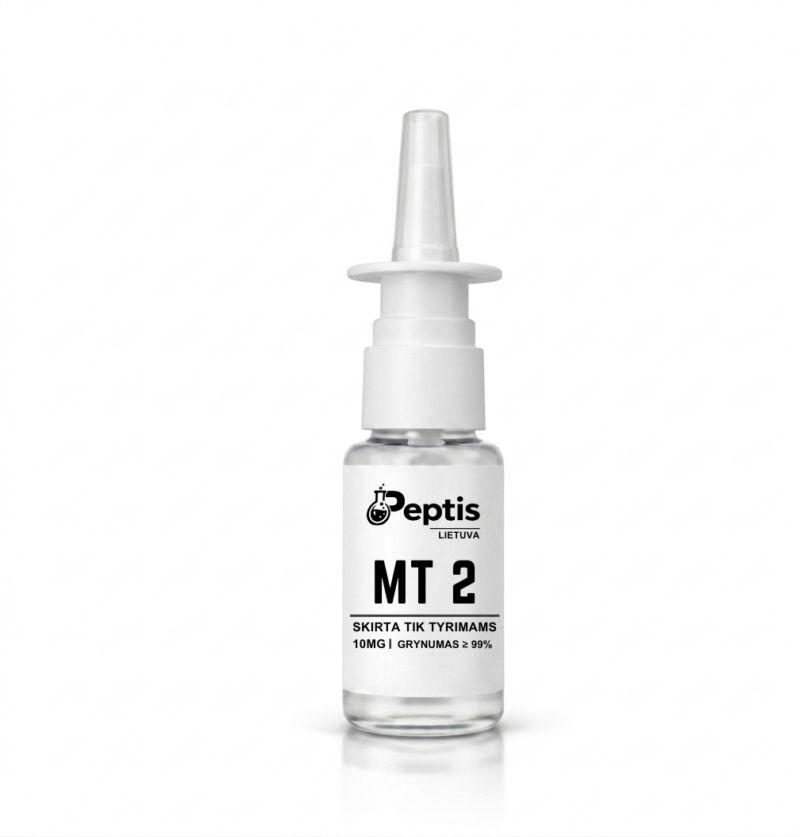 Melanotan II, MT2 Peptido nosies purškalas Lietuvoje be injekcijos